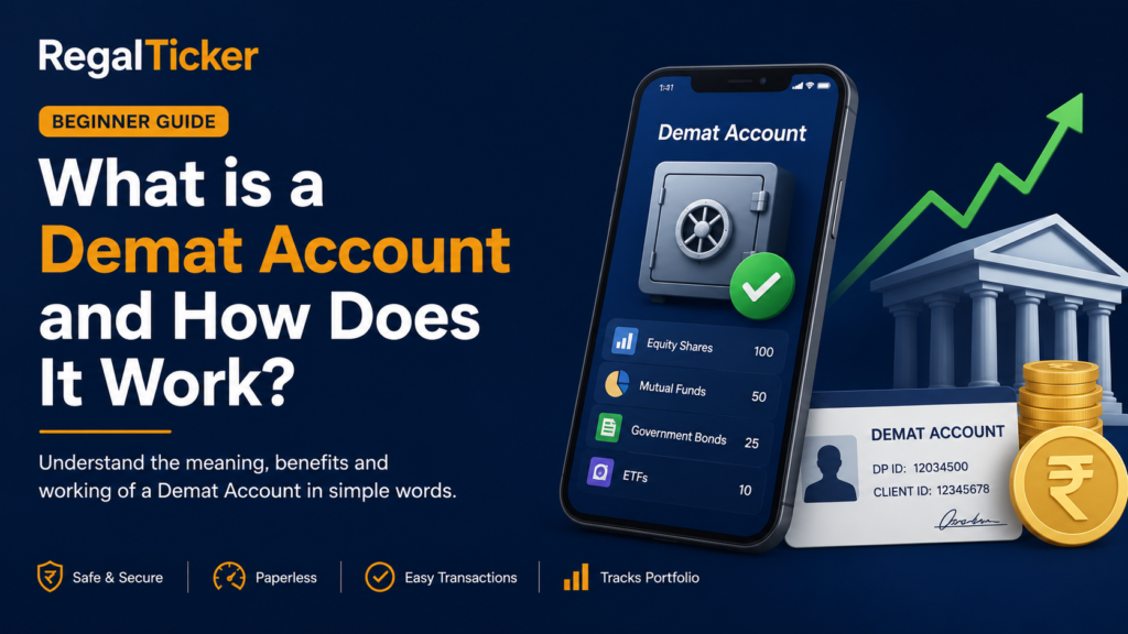 What is a demat account and how it works in India explained for beginners