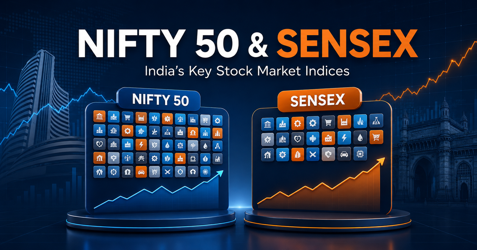 NIFTY 50 and SENSEX beginner guide by RegalTicker