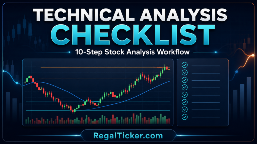 How to analyse a stock technically with a complete 10-step technical analysis checklist