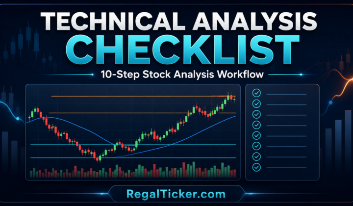 How to analyse a stock technically with a complete 10-step technical analysis checklist