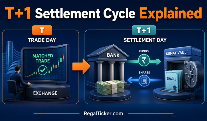 T+1 trade settlement cycle in India explained