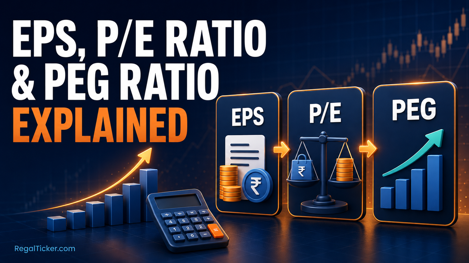 EPS P/E ratio and PEG ratio explained for beginners