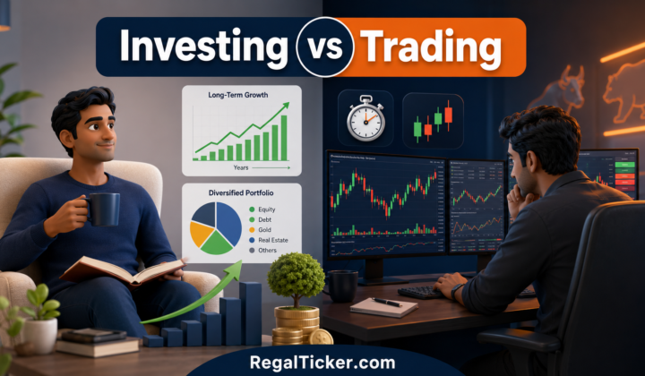 Investing versus trading comparison for beginners
