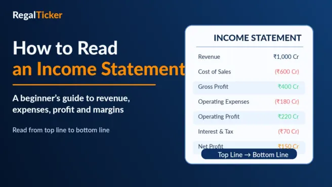 How to read an income statement from revenue to net profit