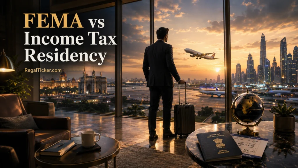NRI comparing FEMA residential status with Income Tax NR RNOR and ROR rules in India