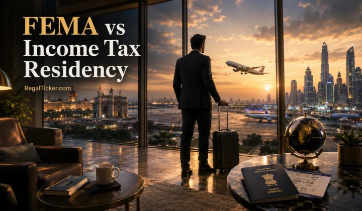 NRI comparing FEMA residential status with Income Tax NR RNOR and ROR rules in India