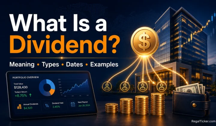 What is a dividend explained through company profits, shareholder payouts, dividend dates and portfolio income