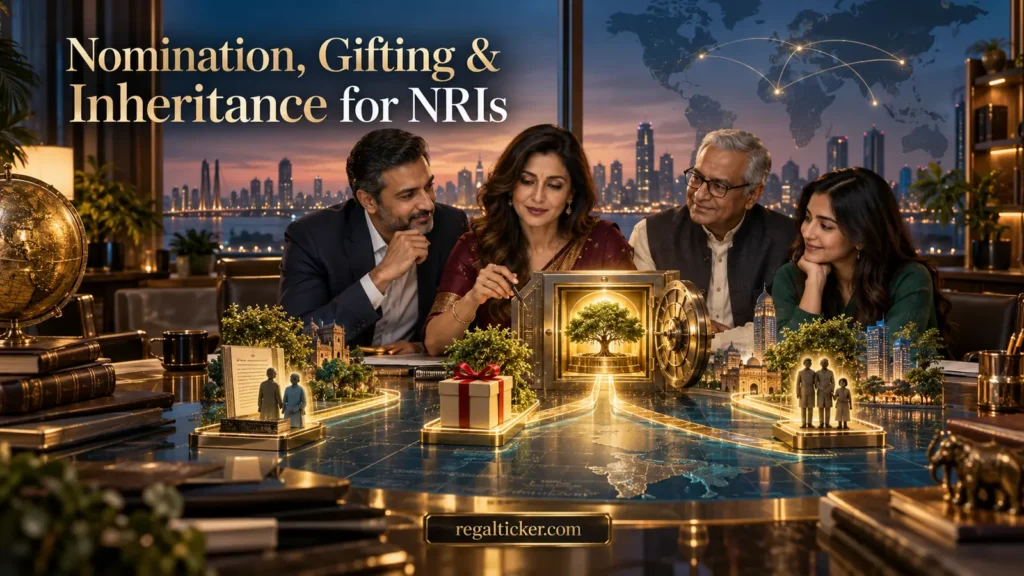 NRI family planning nomination lifetime gifting and inheritance of Indian shares and mutual funds across generations