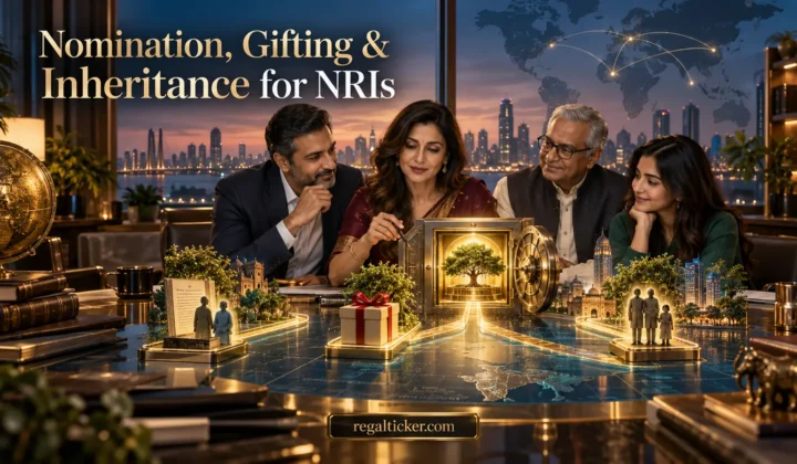 NRI family planning nomination lifetime gifting and inheritance of Indian shares and mutual funds across generations