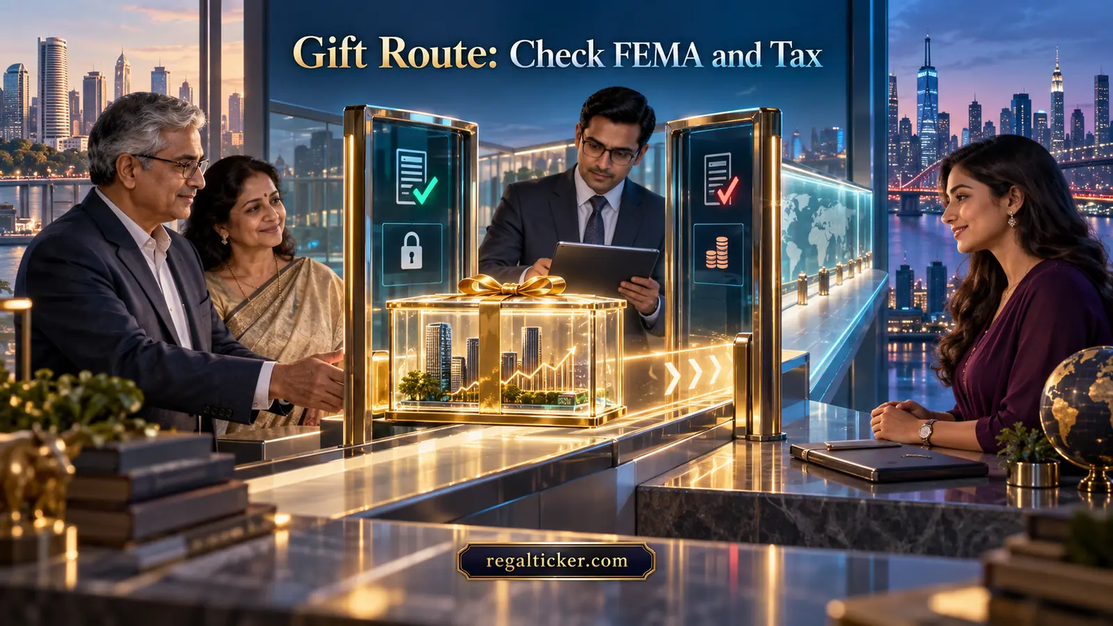 NRI checking FEMA eligibility Indian gift tax rules relationship definitions and records before gifting shares or mutual fund units