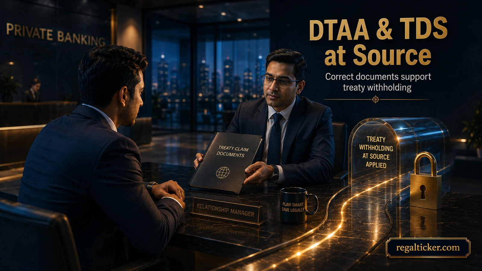 NRI submitting treaty claim documents to an Indian payer for DTAA withholding treatment at source