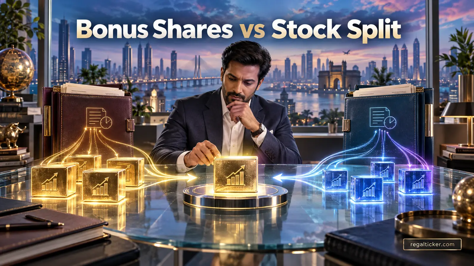 NRI reviewing bonus shares and stock split credits with adjusted quantity acquisition cost and holding period records